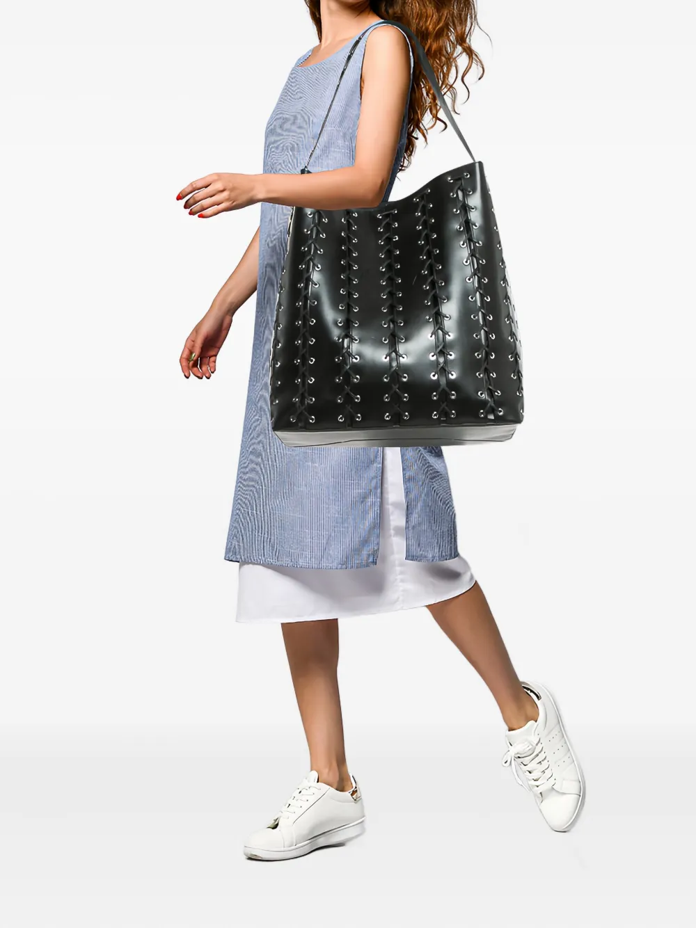 Stella McCartney Pre-Owned lace-detailing tote bag | Image 2