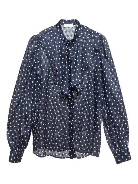 SANDRO 2024 polka-dot shirt