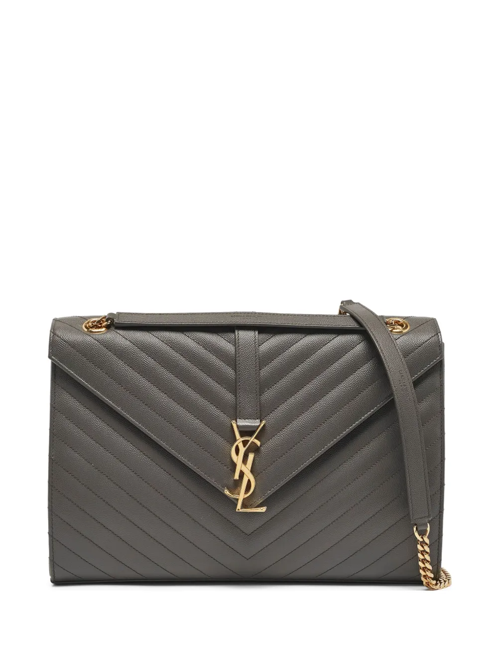 Saint Laurent Pre-Owned 2015 Envelope shoulder bag | Grey | Image 1