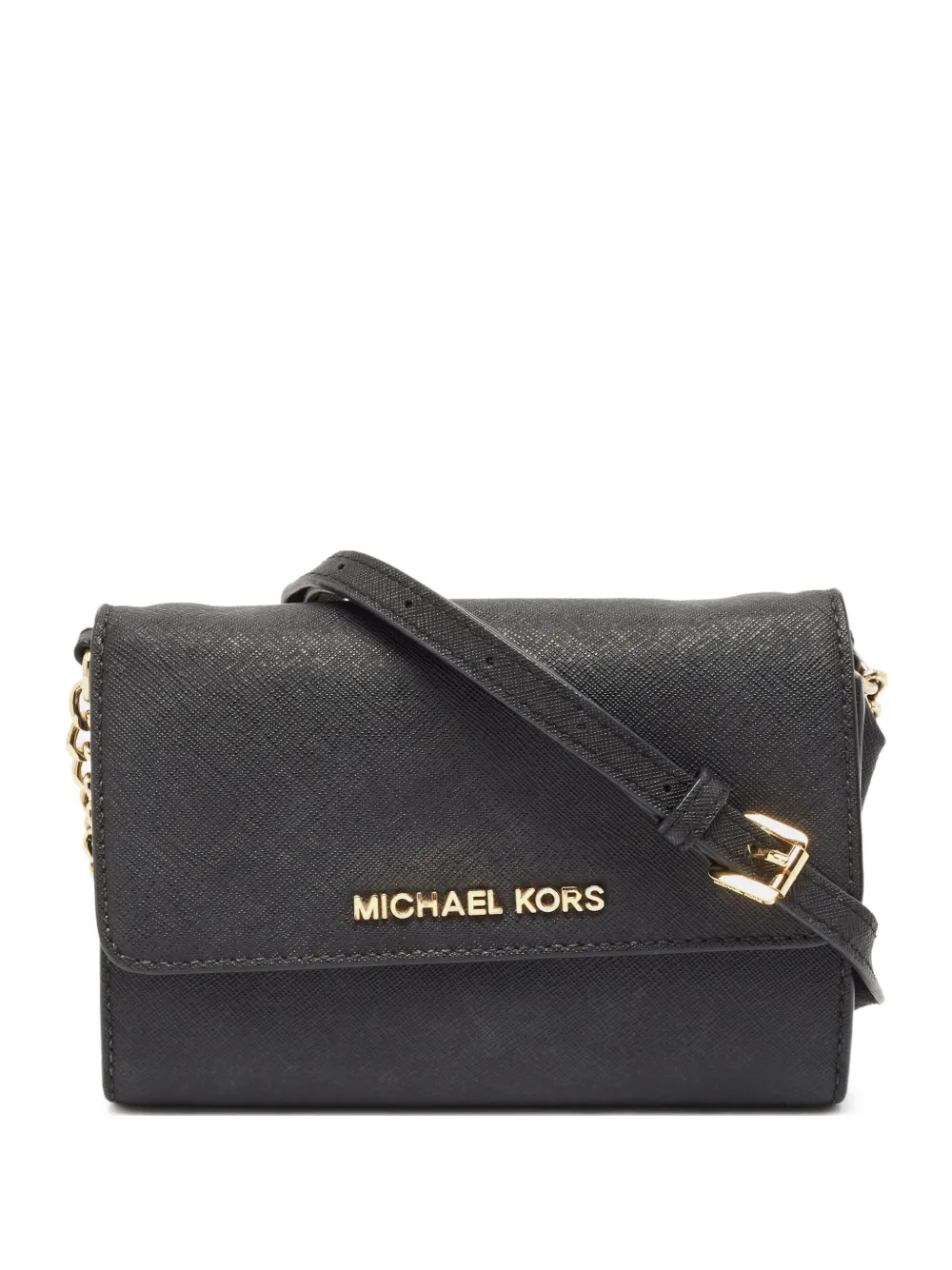 Michael Kors Vintage プレオウンド ロゴ ミニバッグ - ブラック Michael Kors Vintage プレオウンド ロゴ ミニバッグ - ブラック