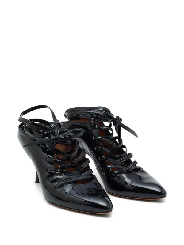 GIVENCHY エナメルシューズ GIVENCHYエナメルローファ－パールシューズ