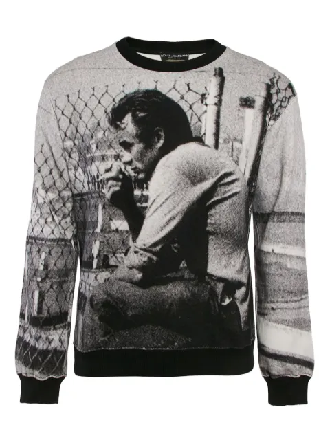 Dolce & Gabbana Pre-Owned James Dean-print sweatshirt