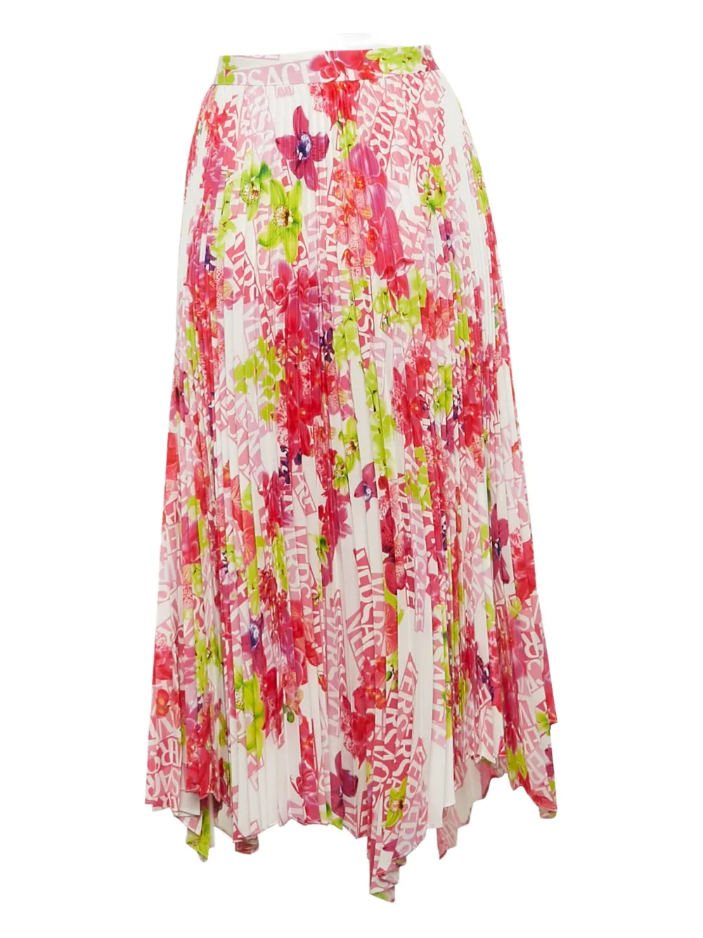 Versace Pre-Owned jupe mi-longue à fleurs | blanc | Image 1