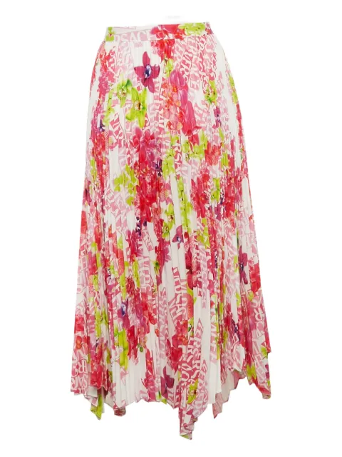 Versace Pre-Owned jupe mi-longue à fleurs