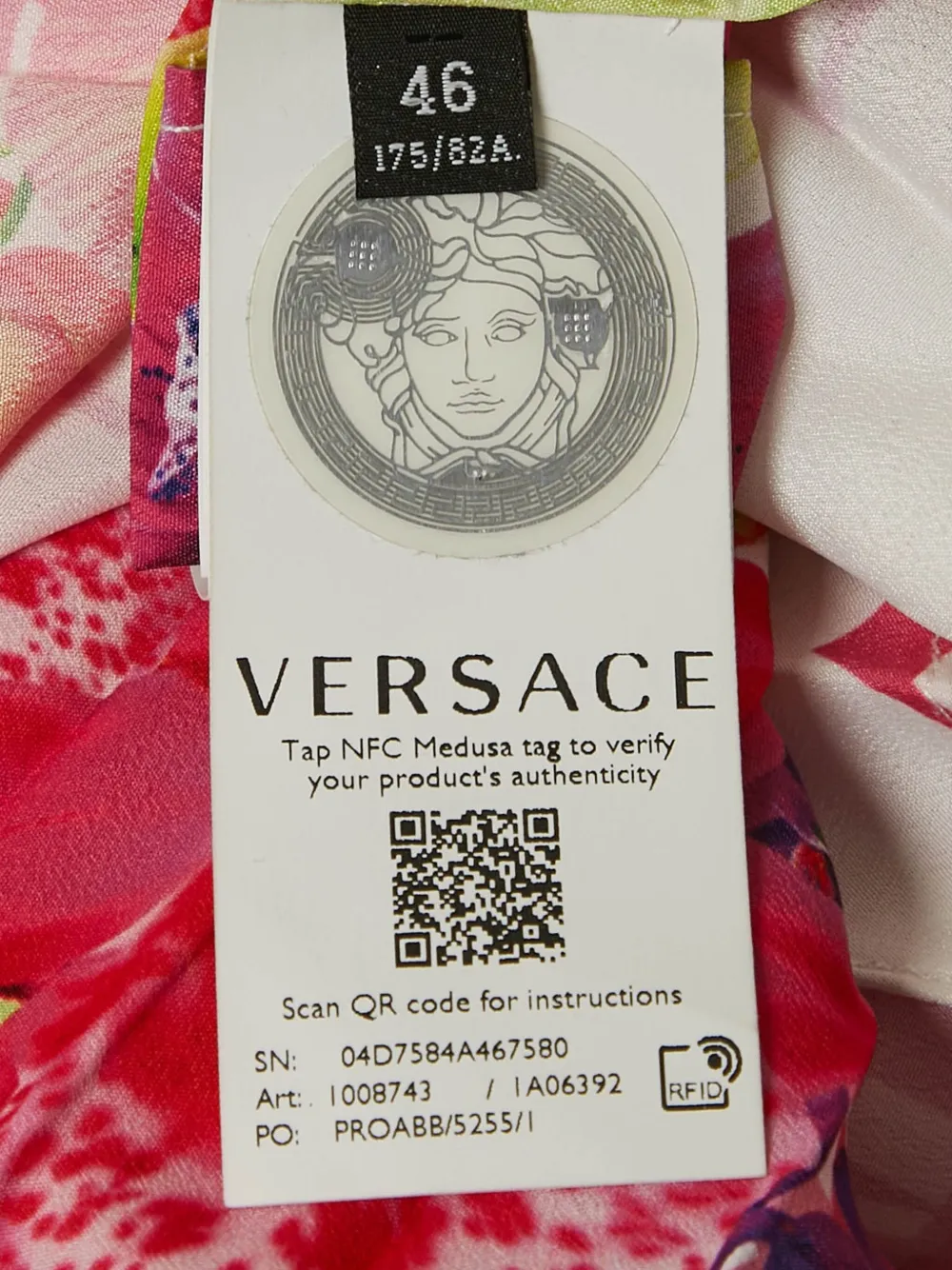 VERSACE Pre-owned Floral-print Midi Skirt In White