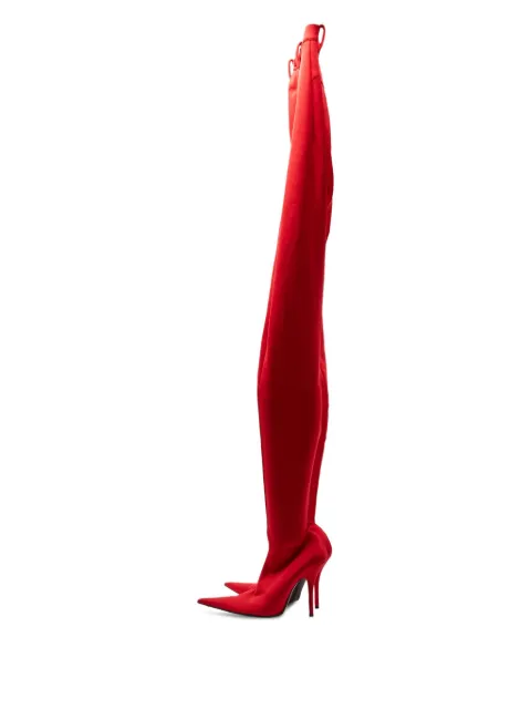 Balenciaga Pre-Owned 120mm Knife over-the-knee boots