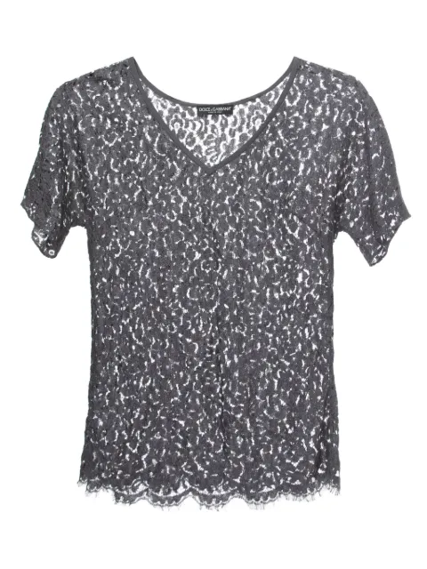 Dolce & Gabbana Pre-Owned Bluse aus Spitze