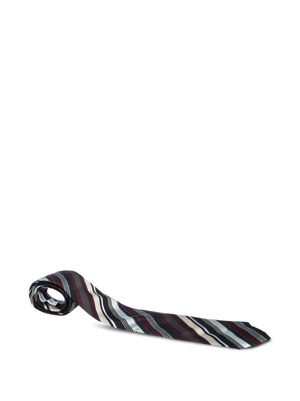 striped silk tie