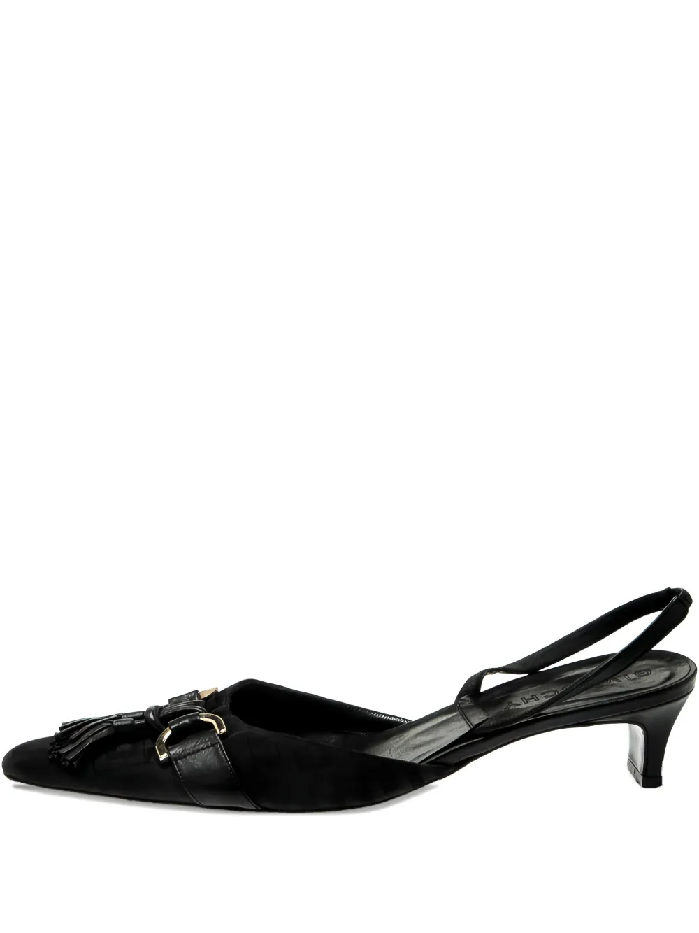 tassel slingback pumps