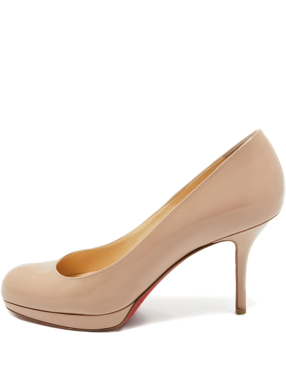 Pre-owned Christian Louboutin 90mm Patent-leather Pumps