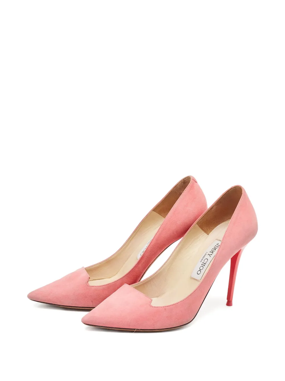 Jimmy Choo Pre-Owned escarpins en daim à bout pointu | Image 2