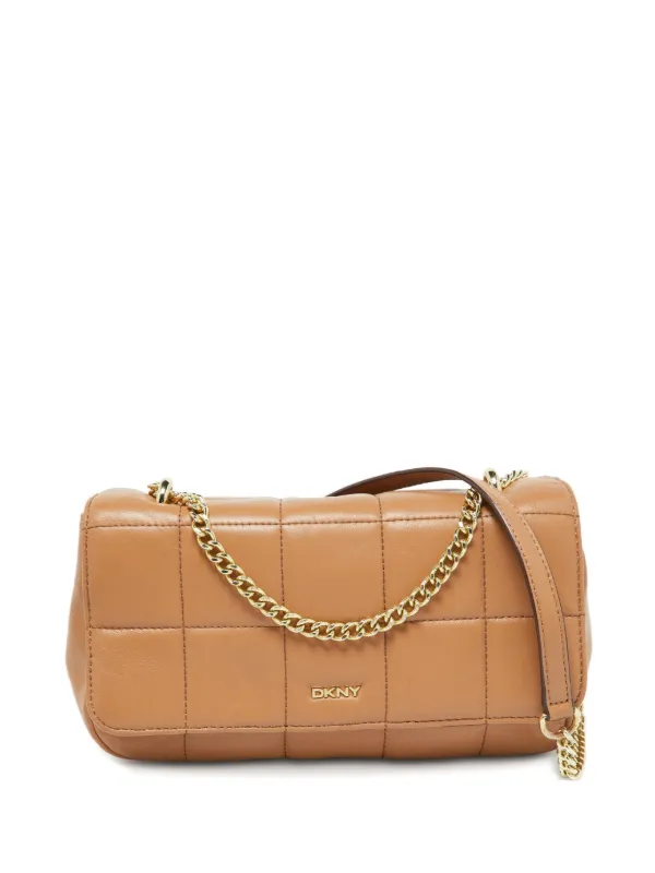 DKNY Vintage チェーンストラップ ショルダーバッグ | ニュートラル 