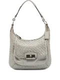 Coach Vintage woven leather shoulder bag - Grey