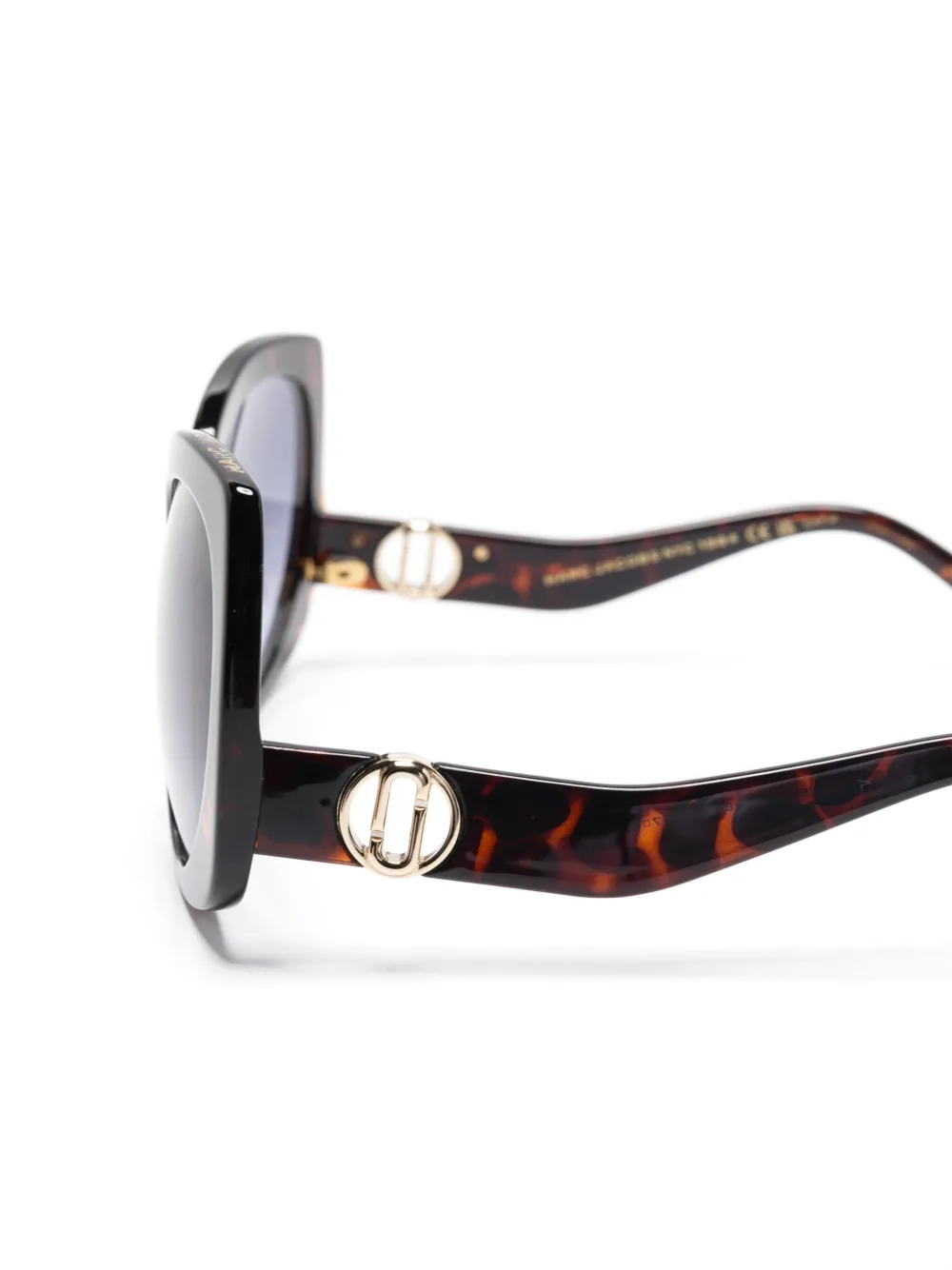 Marc Jacobs Eyewear The J Marc Upside Down zonnebril Bruin