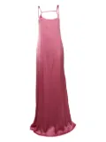 Jacquemus Pre-Owned open-back maxi dress - Pink