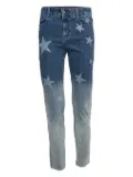Stella McCartney Pre-Owned star-print jeans - Blue