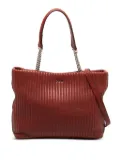 DKNY Vintage pre-owned quilted chain-handle bag - Red