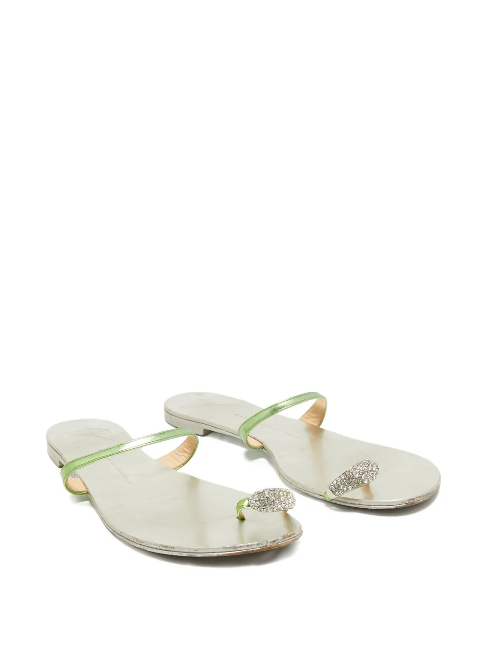 Giuseppe Zanotti Vintage Pre-owned Hillary sandalen - Groen