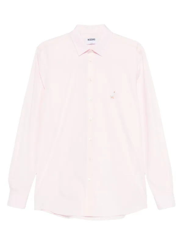 Moschino Cotton Shirt in Pink