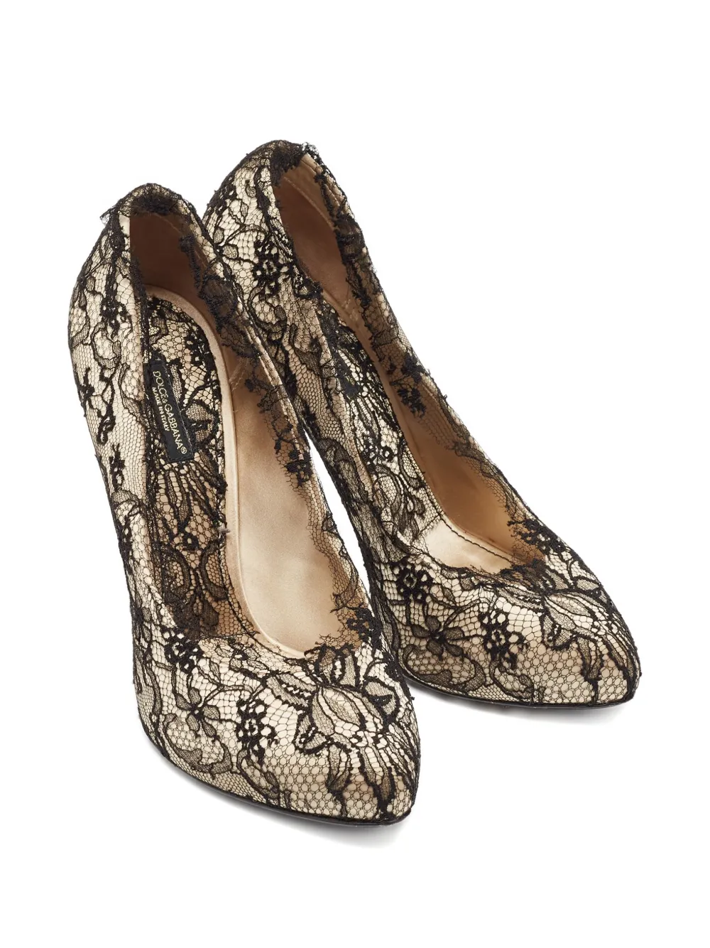 Dolce & Gabbana Pre-Owned 120mm lace-detailing pumps | Image 2
