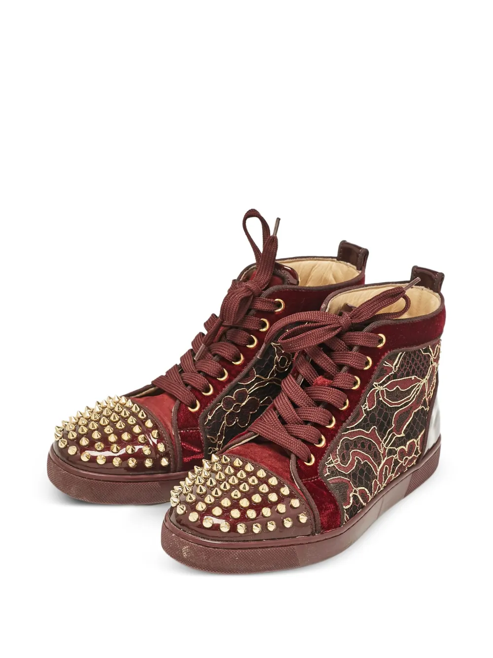Christian Louboutin Pre-Owned tenis con apliques | Image 2