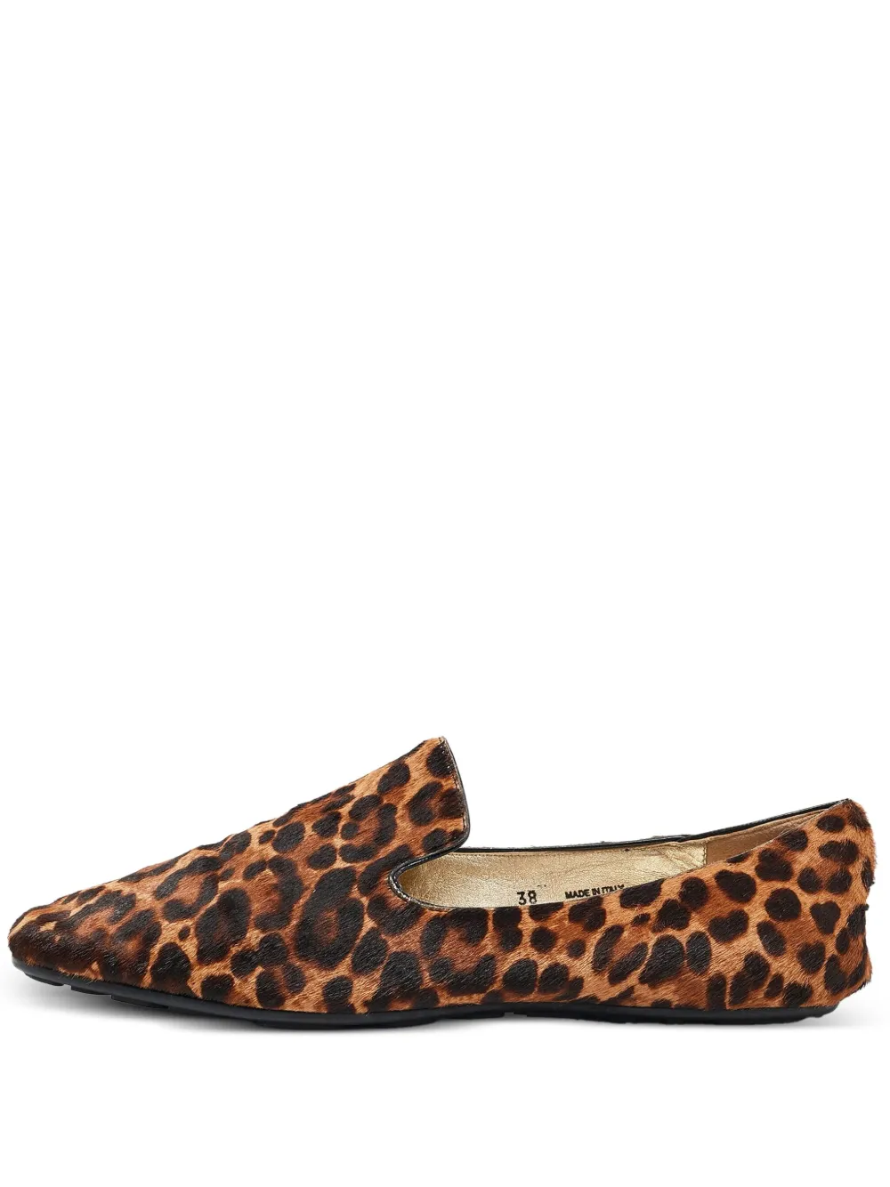 Jimmy Choo Pre-Owned leopard-print slides | Brown | Image 1