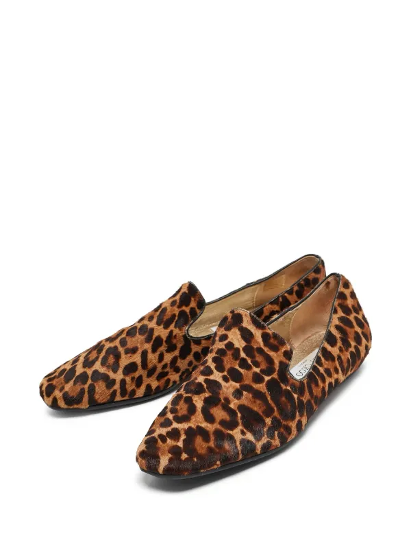 Jimmy Choo Pre-Owned レオパード サンダル | ブラウン | FARFETCH JP