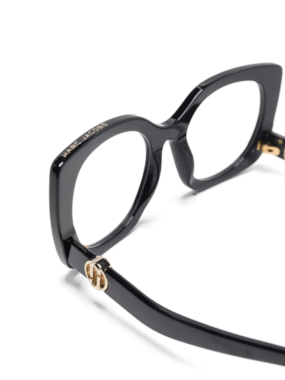 Marc Jacobs Eyewear The J Marc Upside Down bril Zwart