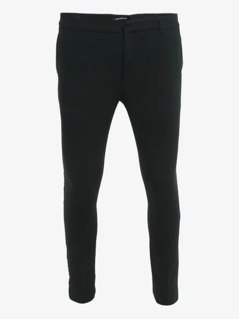 Balmain Pre-Owned Pantaloni dritti in cotone