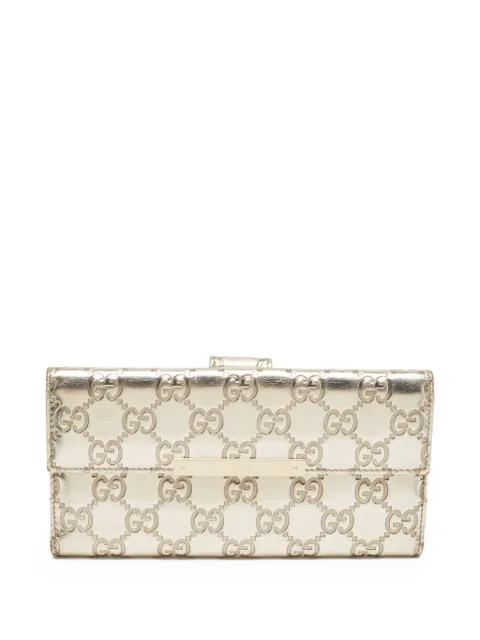 Gucci Pre-Owned Guccissima wallet