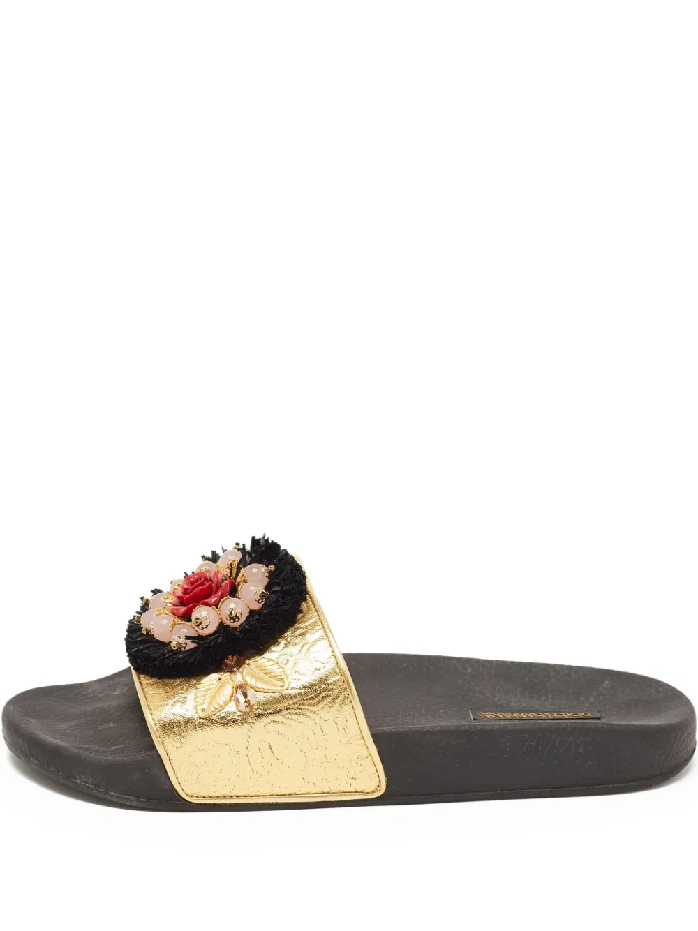 Dolce & Gabbana Pre-Owned sandalias con apliques | dorado | Image 1