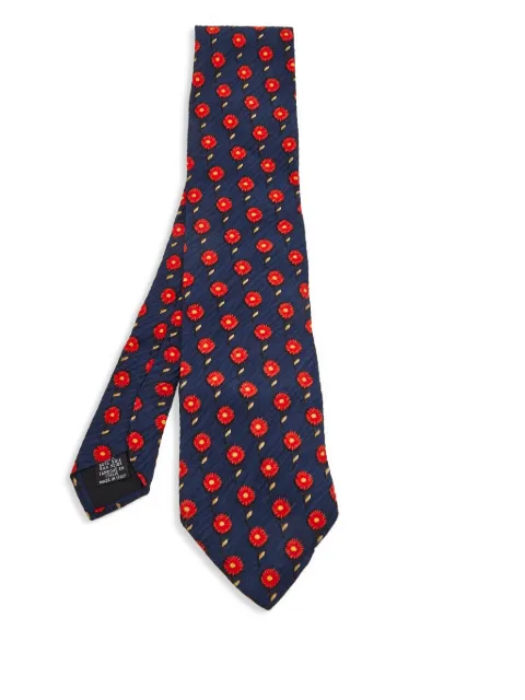 BOSS floral-print tie
