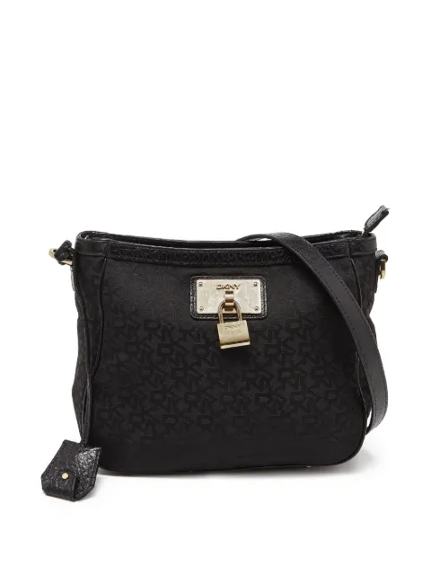 DKNY Vintage Borsa a tracolla con monogramma Pre-owned