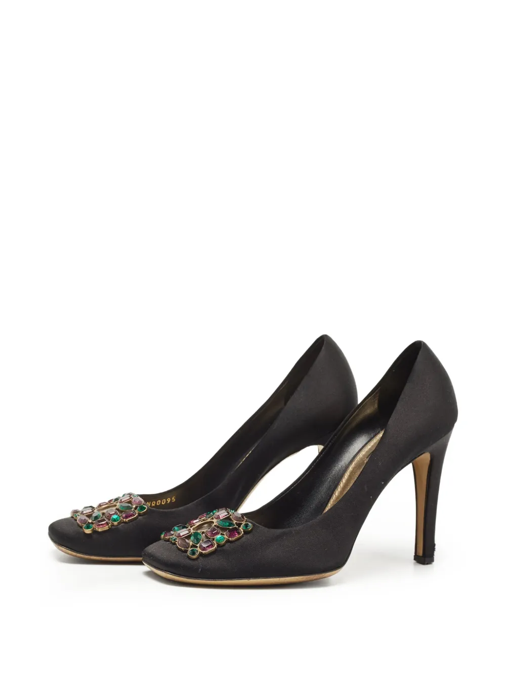 Louis Vuitton Pre-Owned 105 mm Vitala pumps - Zwart