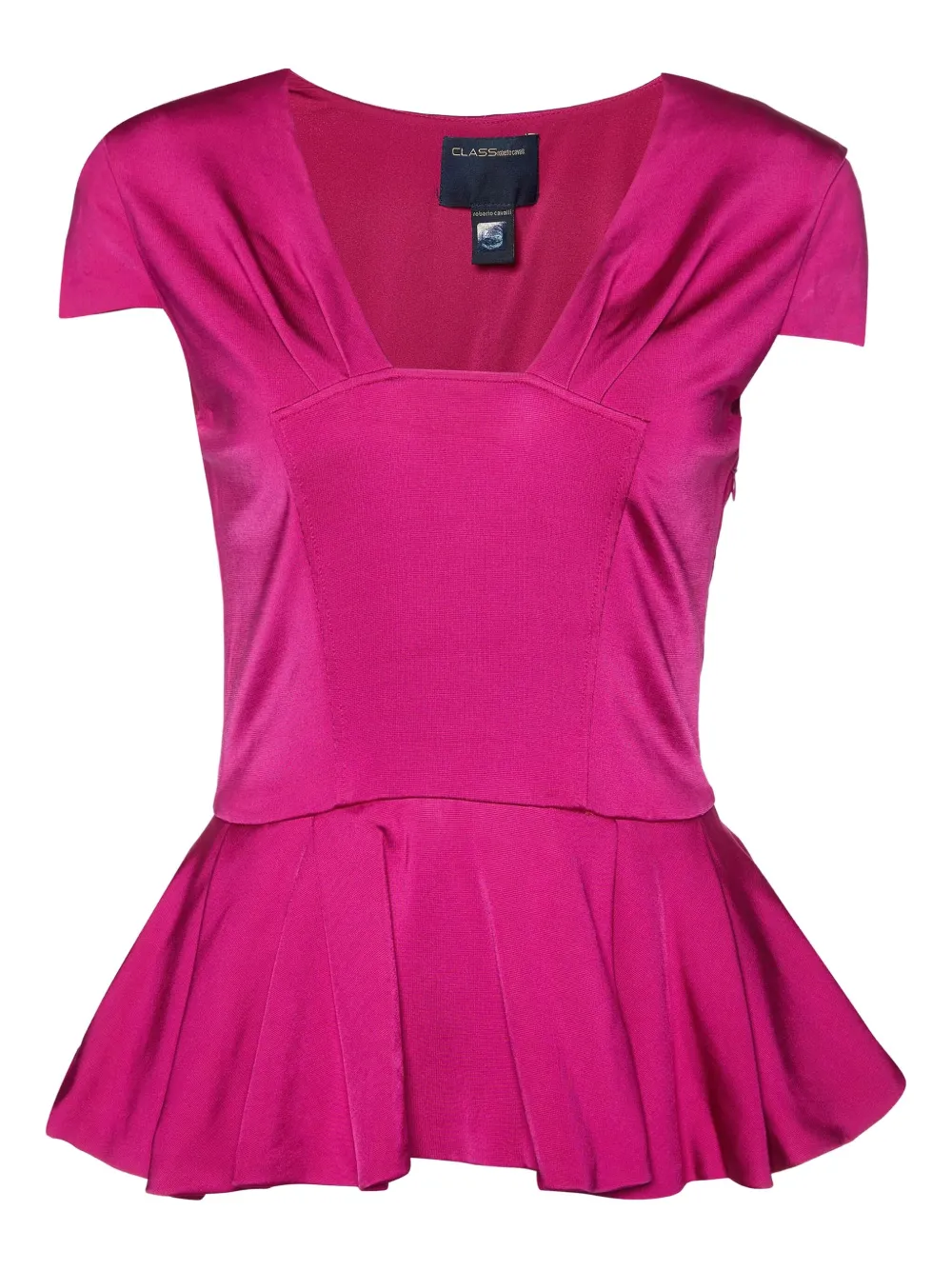 flared peplum top