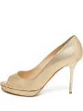 Jimmy Choo Pre-Owned 115mm Luna pumps - Gold
