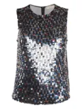 PUCCI Pre-Owned sequin-embellished sleeveless top - Black