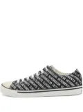VETEMENTS logo-print canvas sneakers - Black