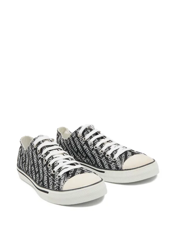 靴/バッグ VETEMENTS / Logo-print high-top canvas trainers Vetements High-Top Canvas Trainer | Hypebeast