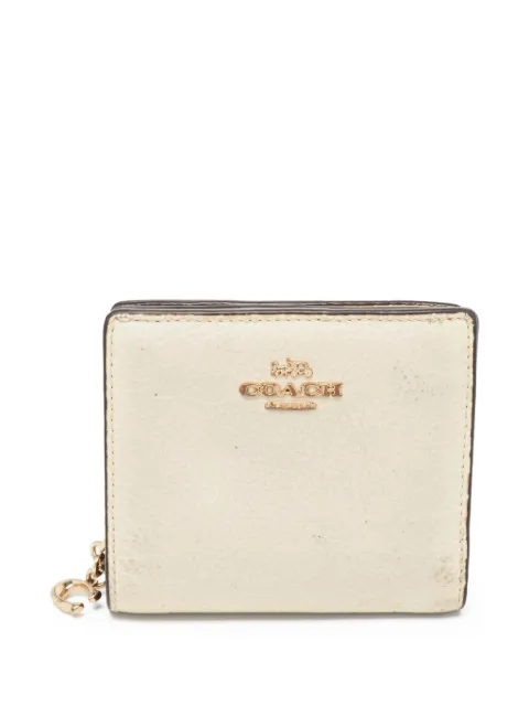 Coach Vintage pre-owned Snap textured zip-around wallet
