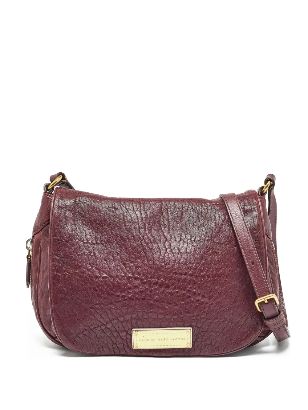 Marc Jacobs Vintage pre-owned crinkled leather shoulder bag | Red | Image 1
