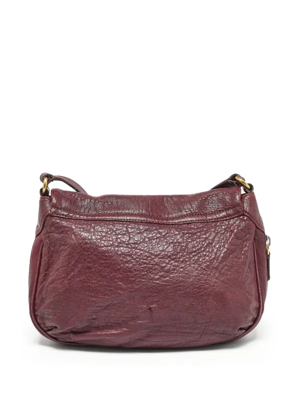 Marc Jacobs Vintage pre-owned Crinkled Leather Shoulder Bag | Red