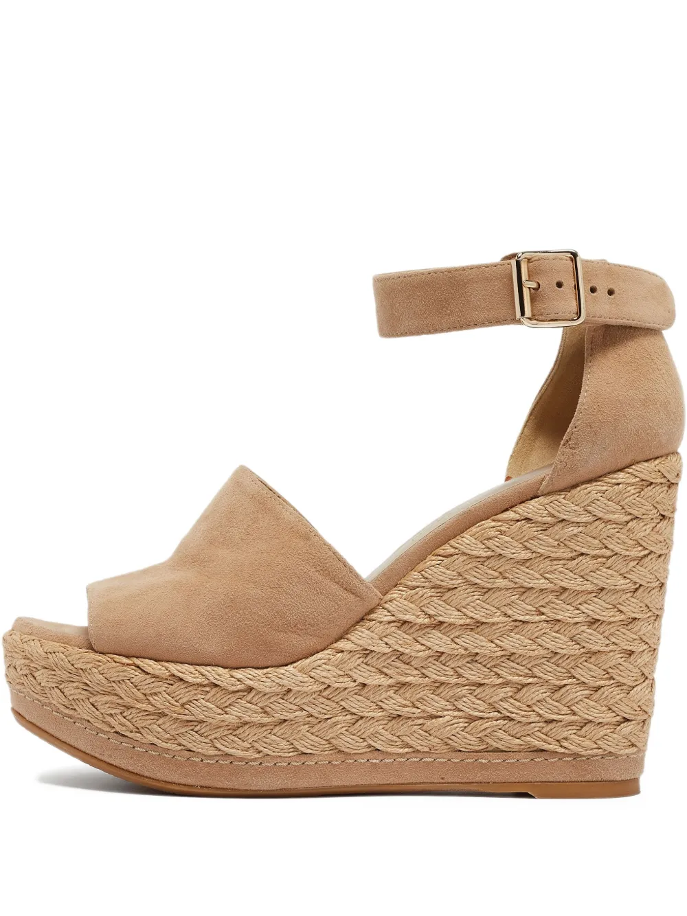Stuart Weitzman pre-owned 120mm wedge espadrilles | Neutrals | Image 1