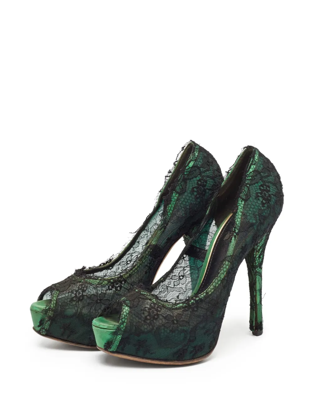Dolce & Gabbana Pre-Owned zapatillas de encaje | Zapatos | Image 2