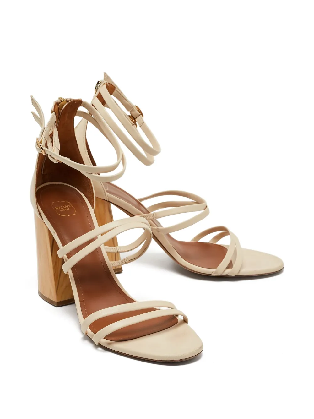 Malone Souliers pre-owned 100mm leather sandals | Image 2