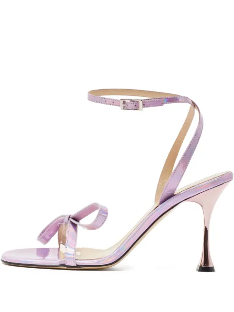 MACH & MACH leather heeled sandals
