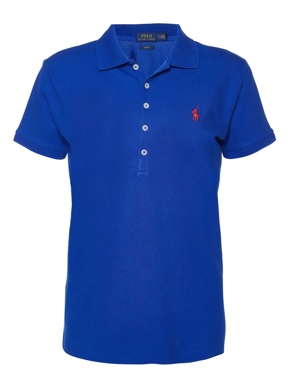 Polo Ralph Lauren Vintage pre-owned Polo Pony-embroidered polo top | Blue | Image 1