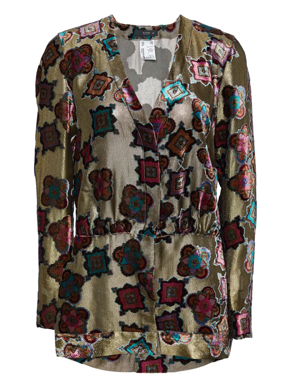 Etro Pre-Owned floral-print top | Neutrals | Image 1