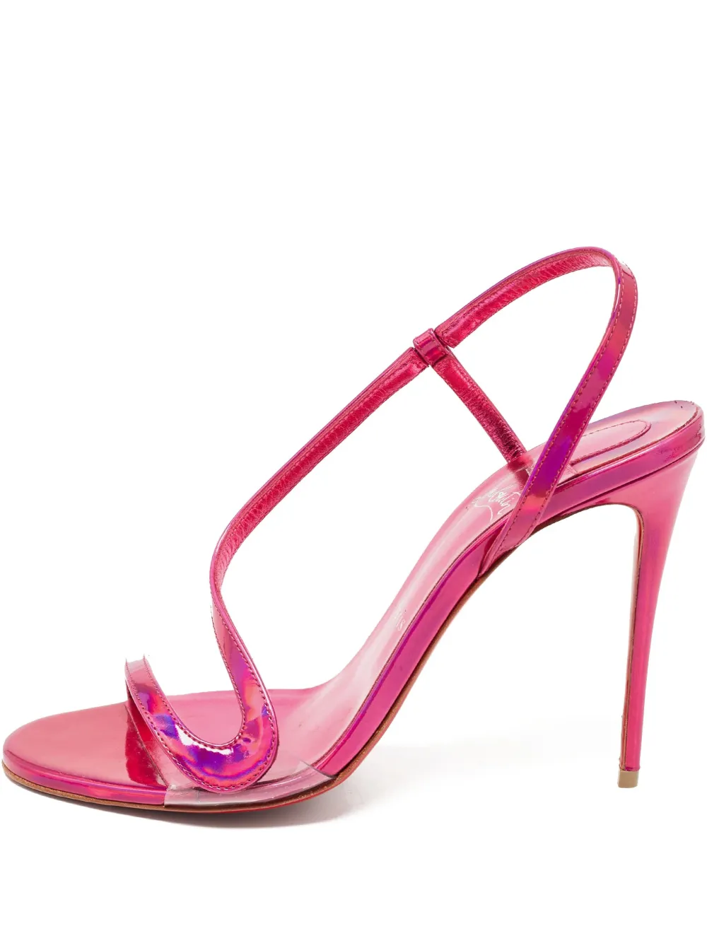 Christian Louboutin Pre-Owned 110mm Rosalie patent leather sandals - Christian Louboutin Pre-Owned 110mm Rosalie patent leather sandals -