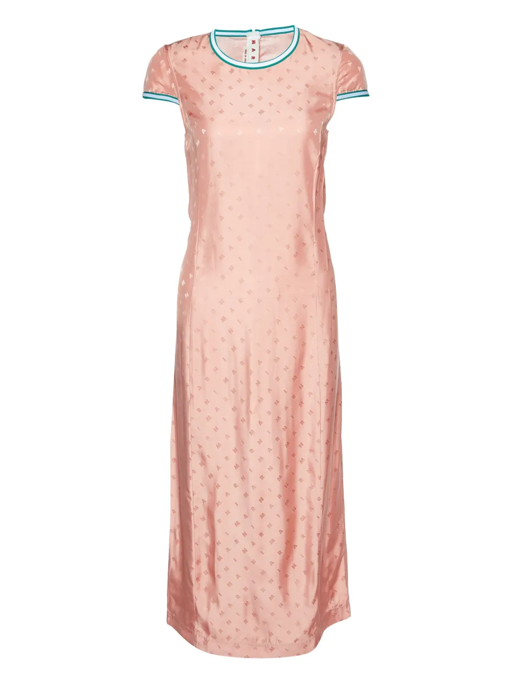 Pre-owned Marni Monogram-jacquard Dress